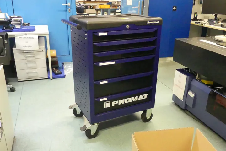 PROMAT - Werkstattwagen, mit Inhalt (Werkzeuge)